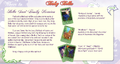 Screenshot of the Family Reunion Event on BellaSara.com/BabyBella/ detailing how each card can be collected, 2008.