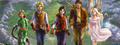 Deru, Colm, Emma, Cade Traveler, and Sara